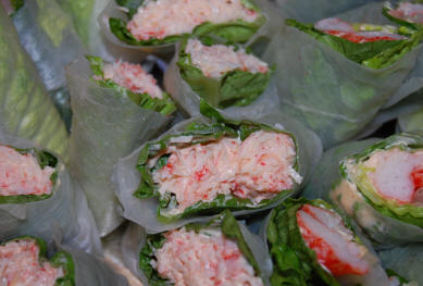 Sushi spring rolls