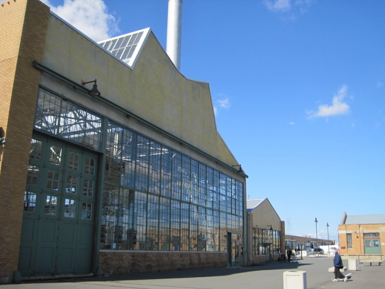 The Craneway Pavilion & BoilerHouse restaurant at the old Ford Motor Company Assembly Plant (Richmond, CA)