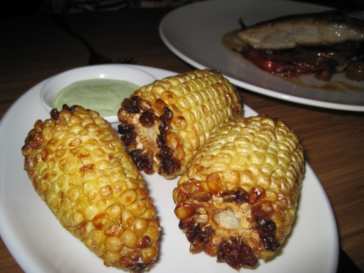 Fried corn at Locanda da Eva in Berkeley