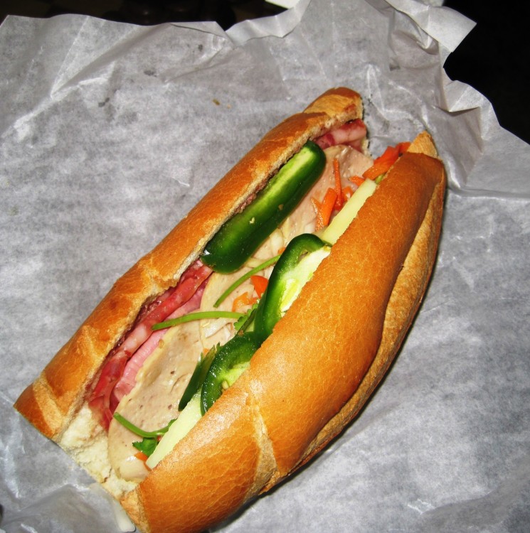 Combo (#2) Vietnamese sandwich (banh mi) from Ba Le in El Cerrito, CA