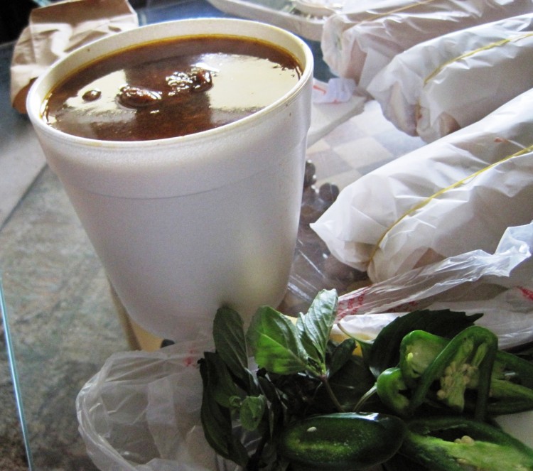 Bo kho (beef stew soup) from Ba Le in El Cerrito, CA