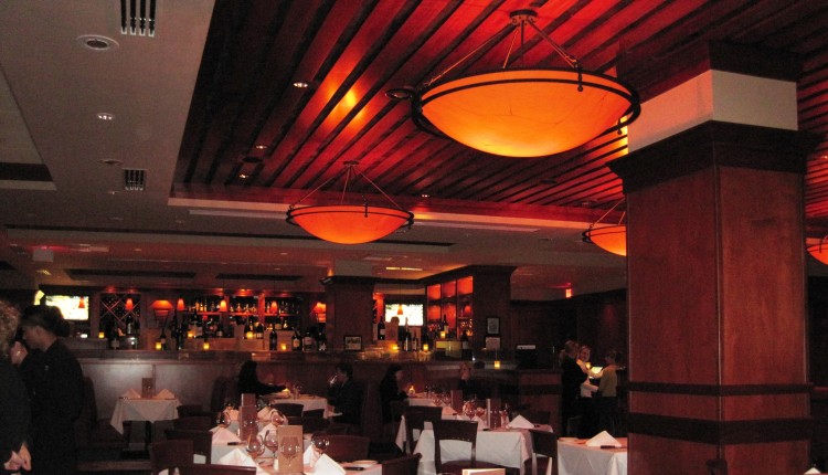 Fleming's Prime Steakhouse & Wine Bar in Walnut Creek, CA -- interior
