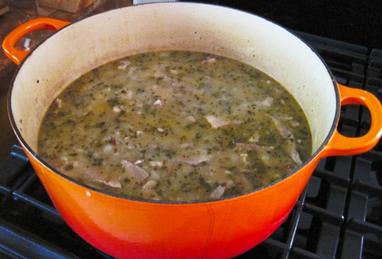 potato and leek soup