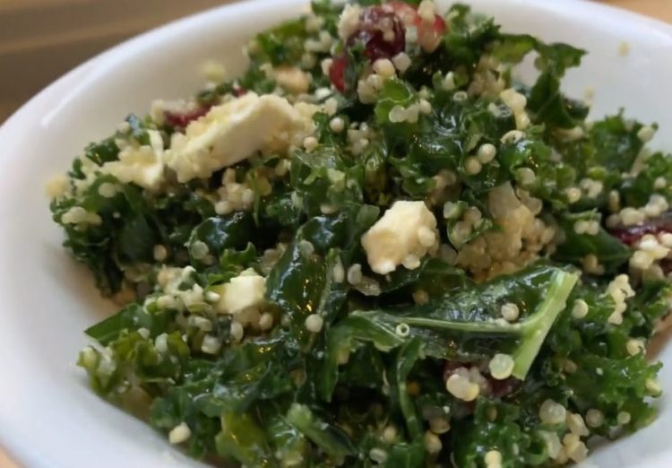 Lemon Kale Quinoa Salad